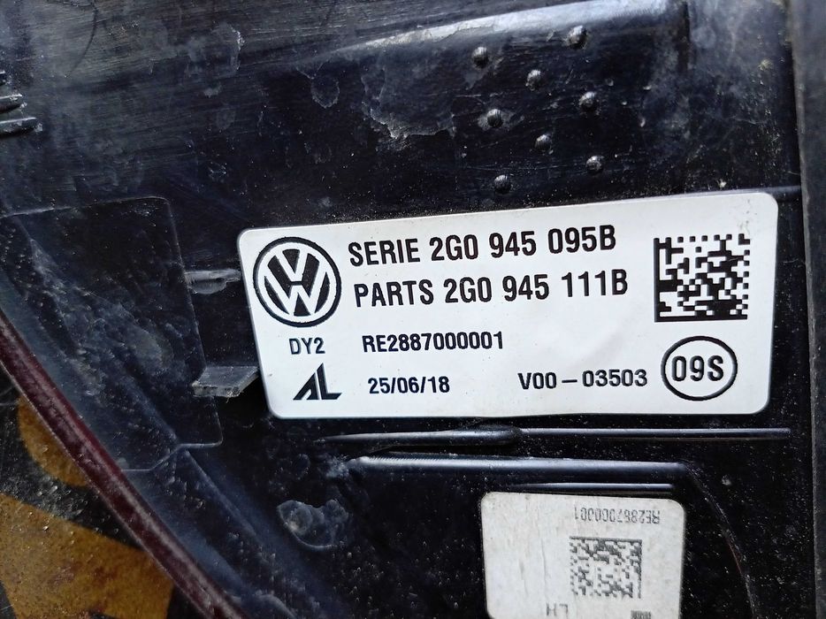 Volkswagen Polo MK6 2018 заден ляв стоп