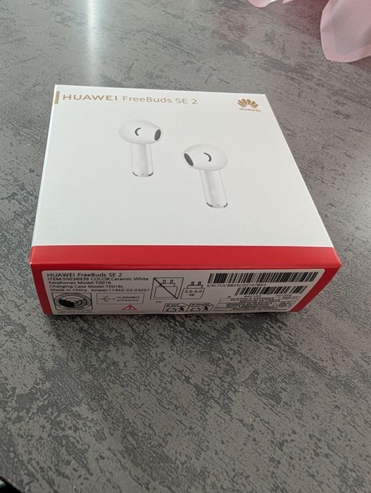 Casti In-Ear Huawei FreeBuds SE 2, True Wireless White