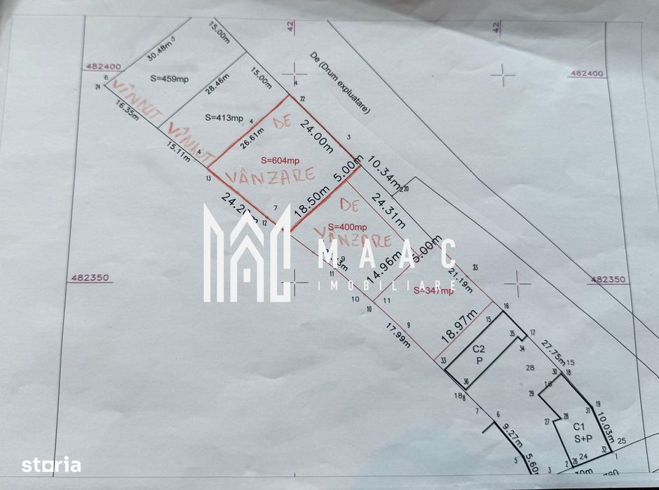 Teren de duplex/ casa | Utilitati | PUZ | Sura Mica