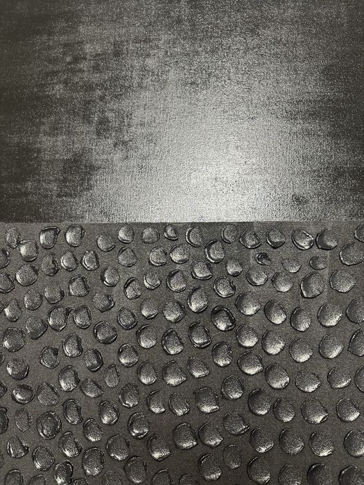 Картини в черно и златно с релефна паста