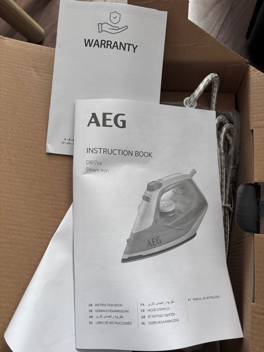 Ютия с пара AEG