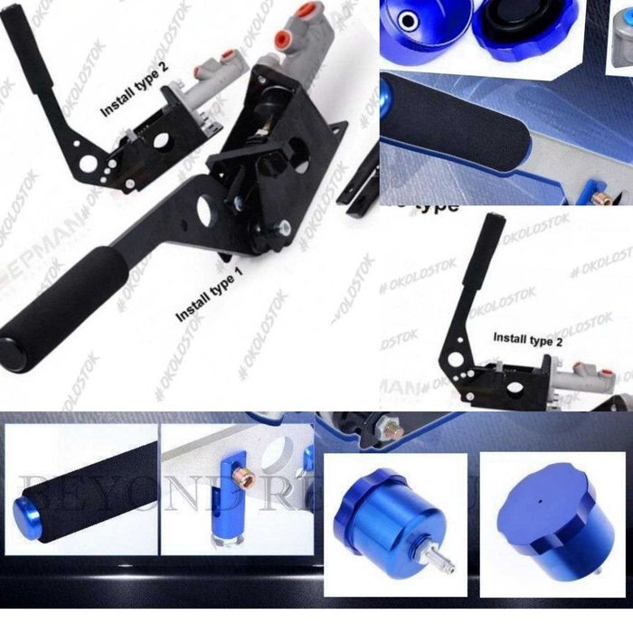 #881 Гидроручник.  вертикально или стандартно. Отключаемый фиксатор.