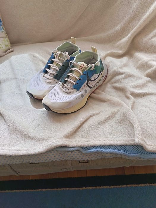 Продавам Nike ZoomX Zegama Trail 2 - trail моделът с ZoomX пяна и Vibram MegaGrip подметка.