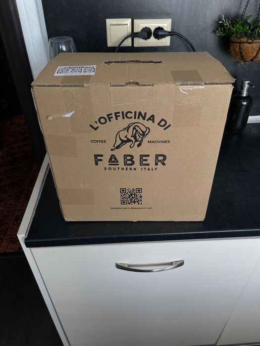 Кафемашина Faber Total Inox ITALY. С хартиени дози