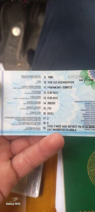 КамАЗ.  Самосвал 1988 йил 5511