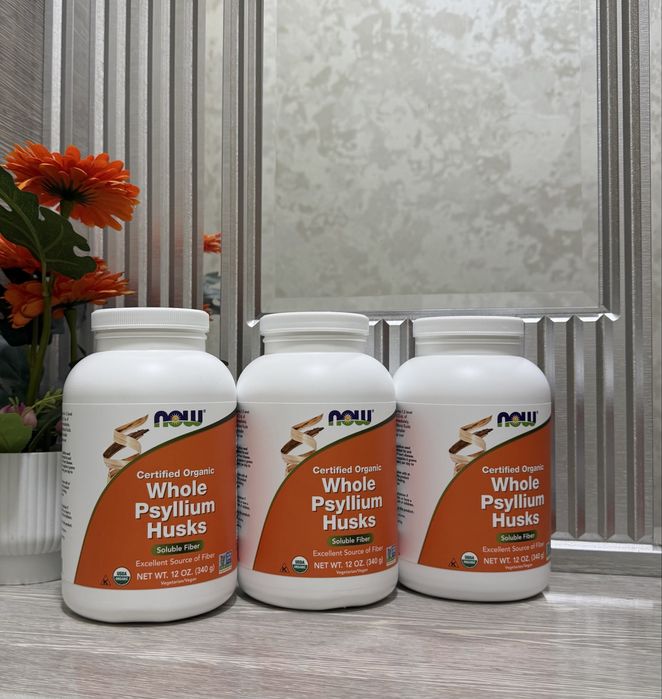 Now whole  Psyllium  husks / now psillium / псиллиум нов фудс
