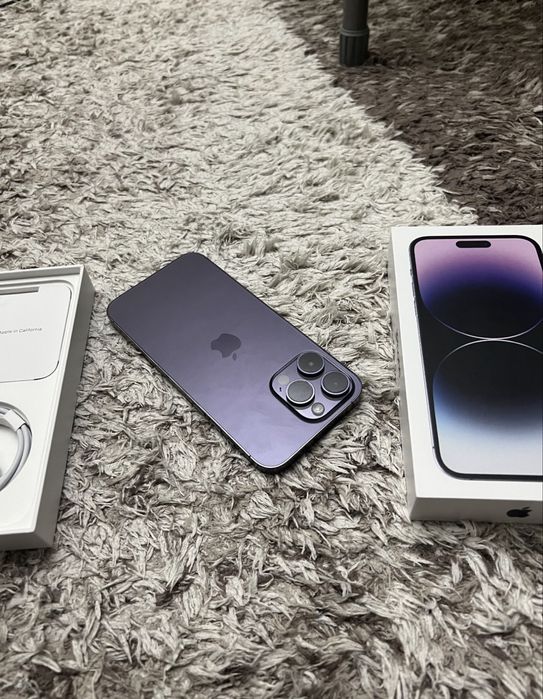 iphone 14 pro 512gb 82 % фиолетовый