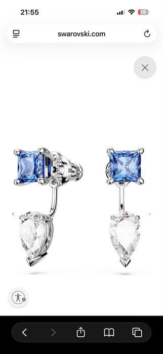 обеци     Swariwski