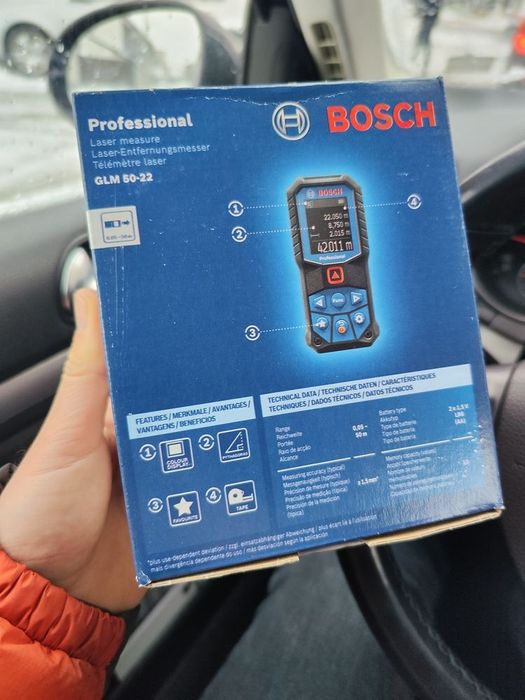 Telemetru Bosch glm 50 22