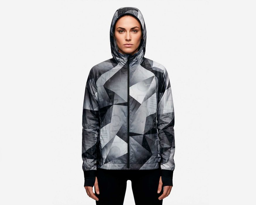 NIKE Оригинално дамско яке / горница с качулка размер М