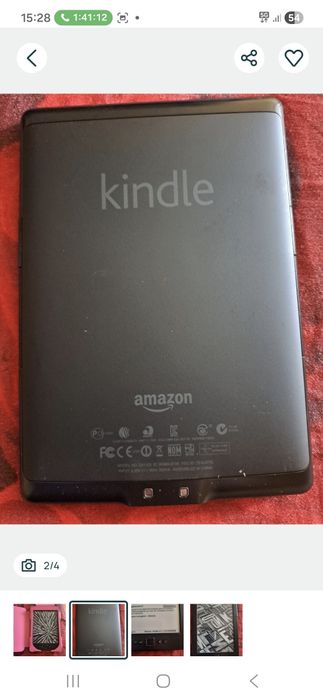 Vand carte electromica kindle 4
