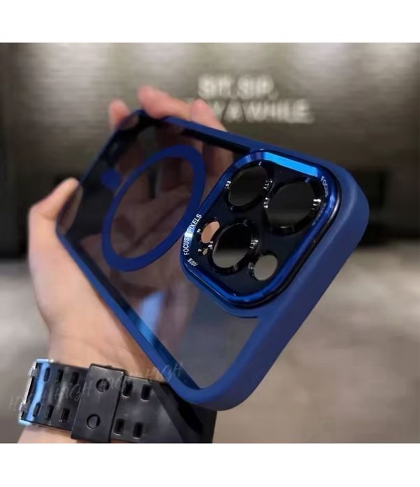 Iphone 12/13/14/15/16 PRO MAX PLUS - Husa Magsafe Protectie Camera