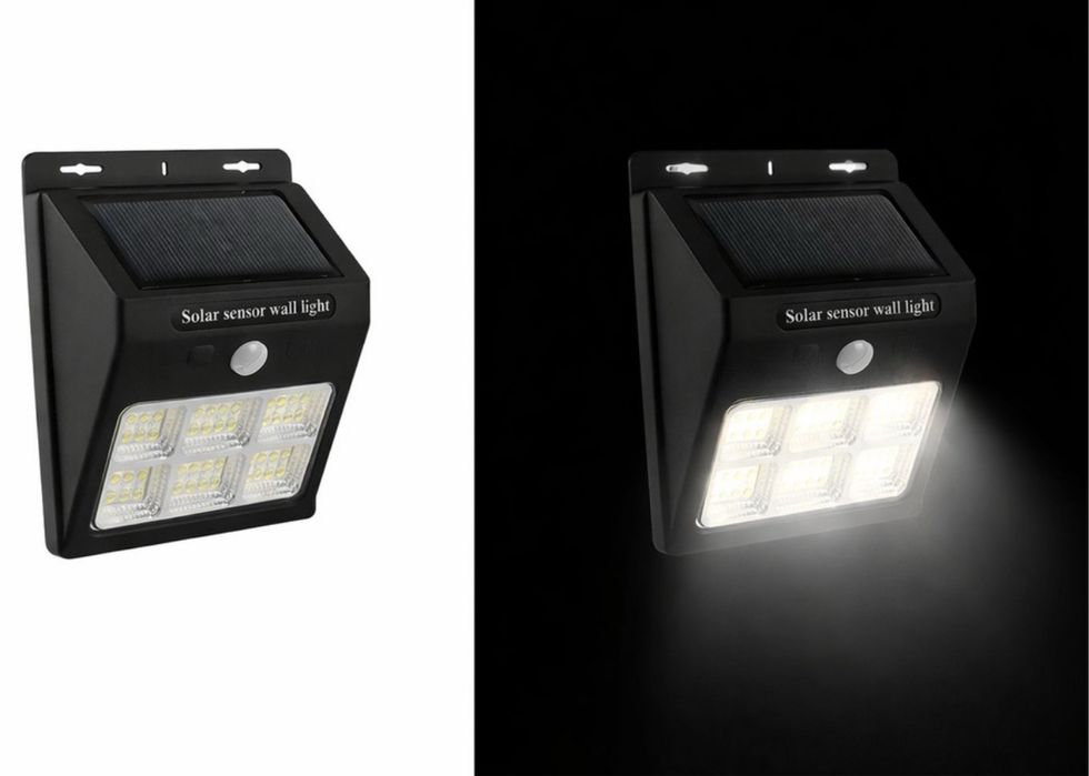 Lampa LED cu senzor de miscare, 112 LED