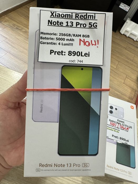 Xiaomi Redmi Note 13 Pro 5G 256gb nou sigilat