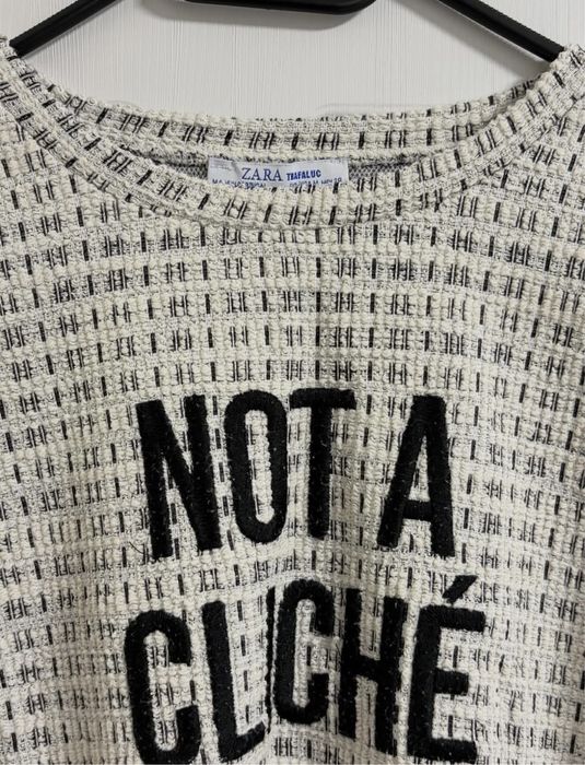 Къса тениска Zara