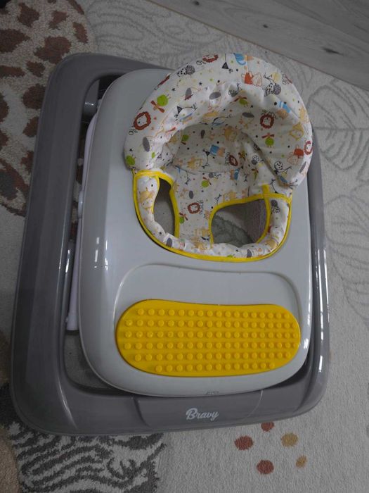 Проходилка BABY STEPS СИВА Chipolino