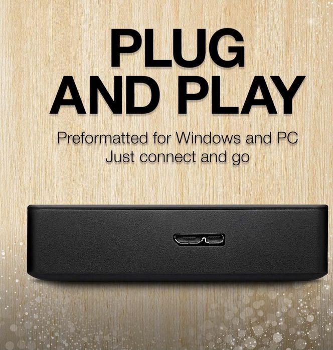 HDD / Hard Disk Portabil 4TB SEAGATE USB 3.0 pt PC, Mac, Xbox, PS5 etc