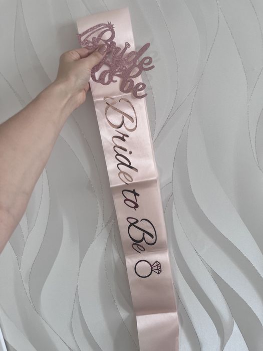 Набор для девичника(лента + топер для торта )