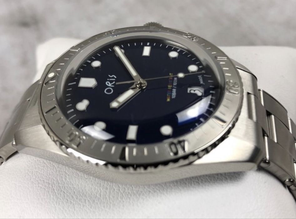 Чисто Нов Oris Diver LFP Limited Edition 38mm Автоматичен Швейцарски Мъжки Часовник