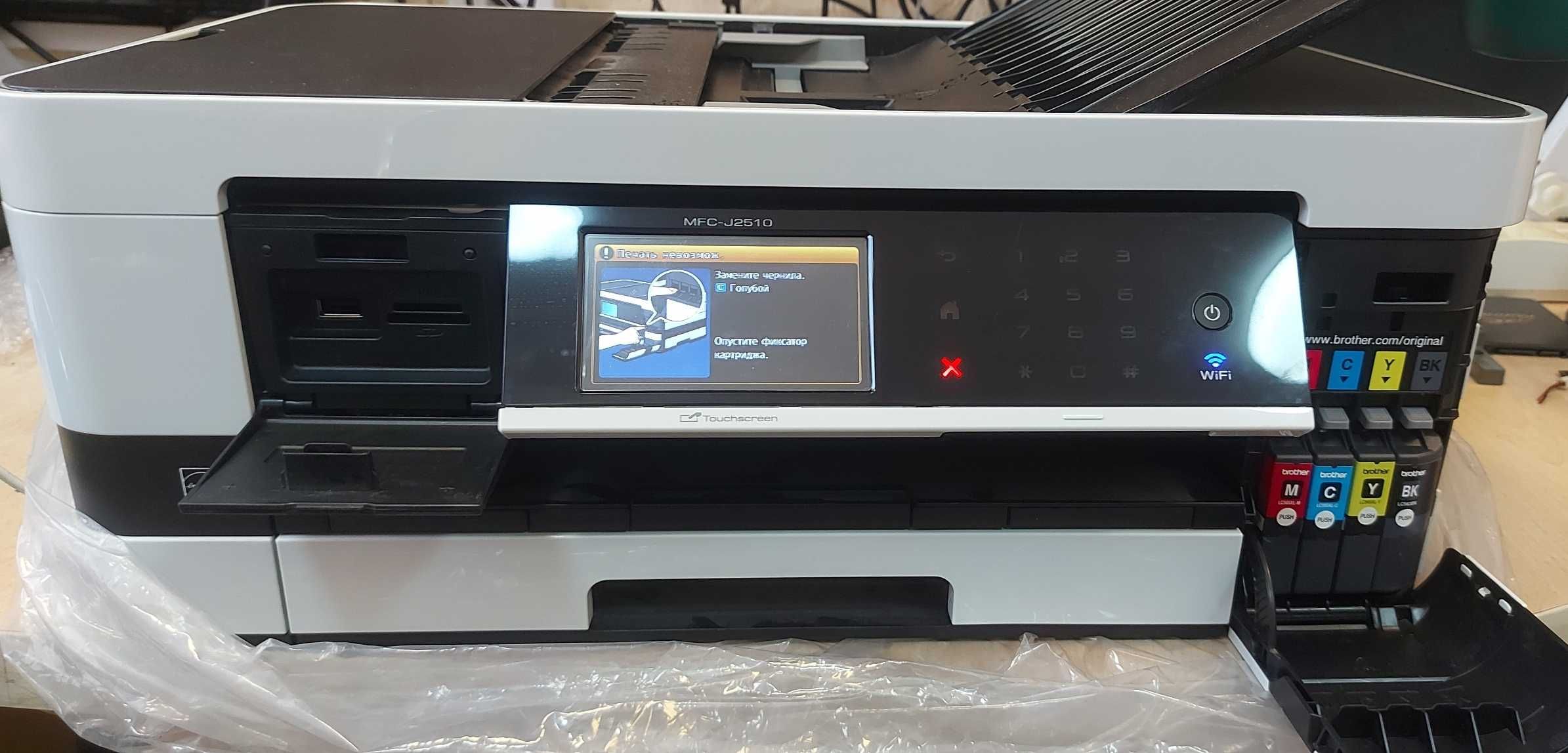 МФУ струйное Brother MFC-J2510, цветн., A3: 20 000 тг. - Периферийные ...