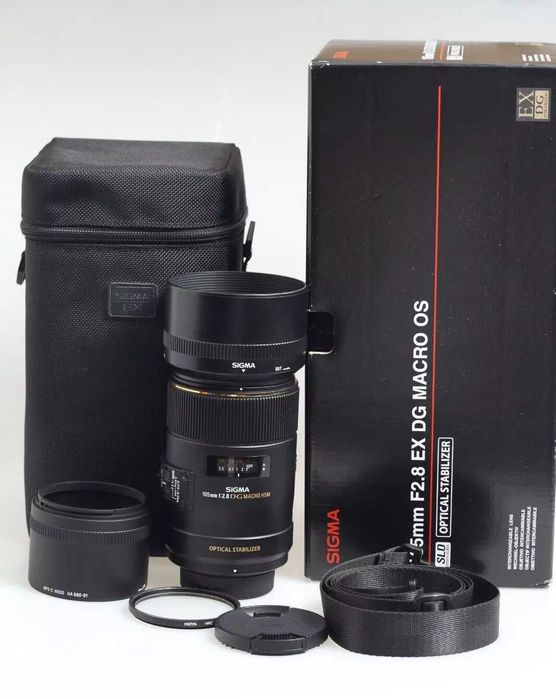 Obiectiv MACRO 1:1 SIGMA 105mm f2.8 EX DG OS HSM - NIKON stabilizare