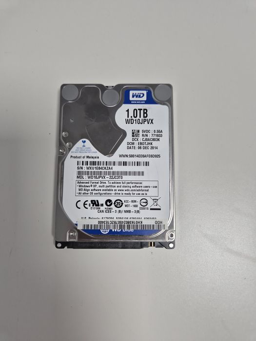 Hard disk laptop WD 10JPVX 1TB