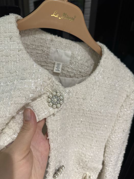 Твидовый жакет HM