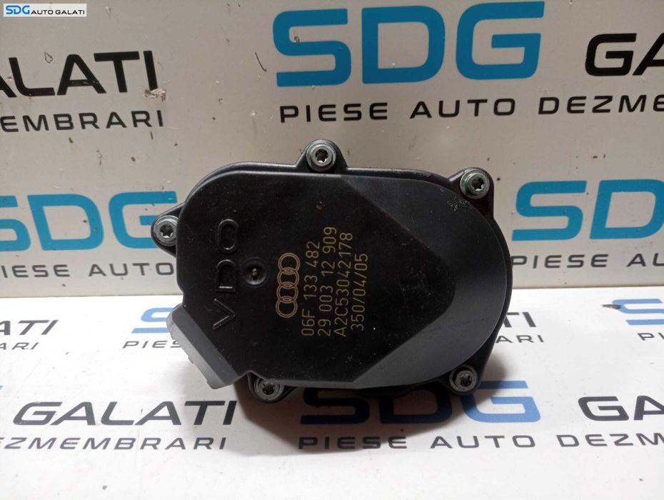 Clapeta Acceleratie cu Senzor Senzori Admisie Aer Audi TT 2007 - 2010 Cod 06F133482 A2C53042178 [M5026]