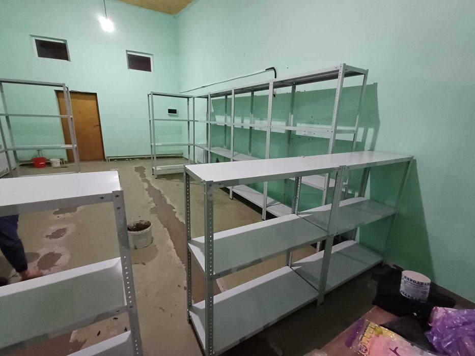 Складской стеллаж прилавки