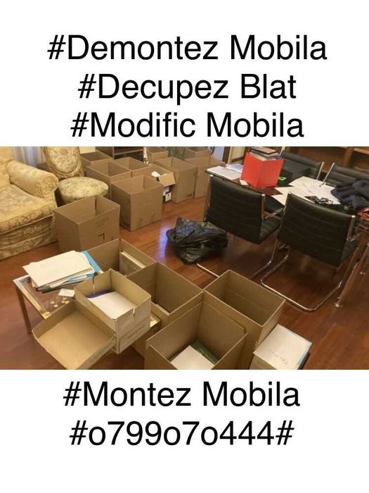 asigur montaj si demontaj orice tip de mobila - Dormitor Living