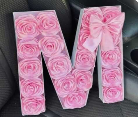 Trandafiri din satin