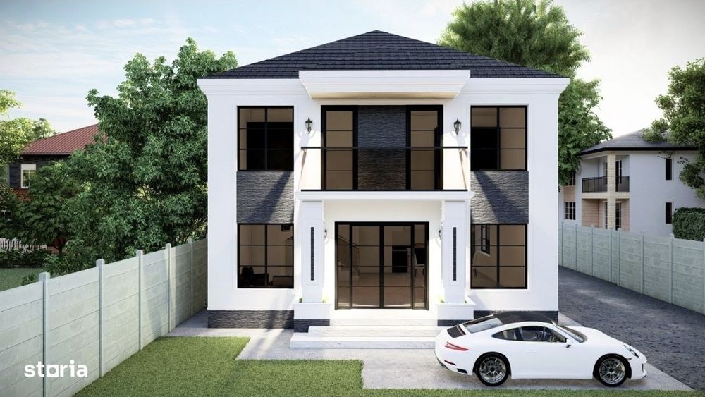 Vila 4 camere P+1 la cheie Finisaje premium