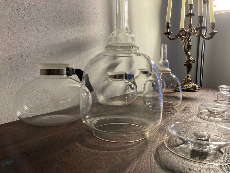 set preparare cafea cafetiere originale Sintrax 52 masina fierbator