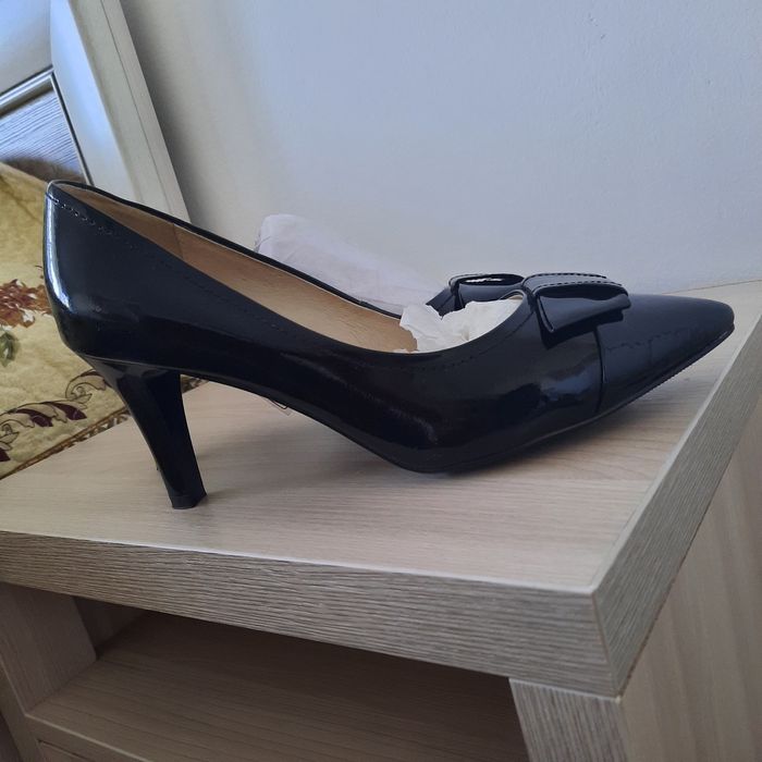 Кожанная туфли б/у