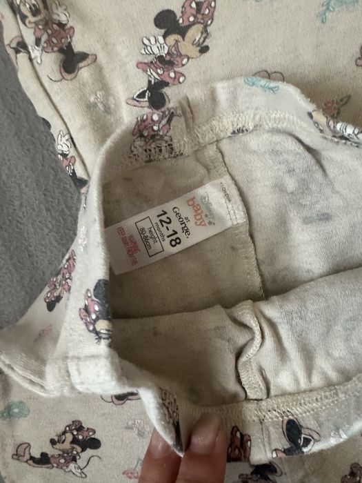 Pijama Minnie de la George fetite 12-18 luni