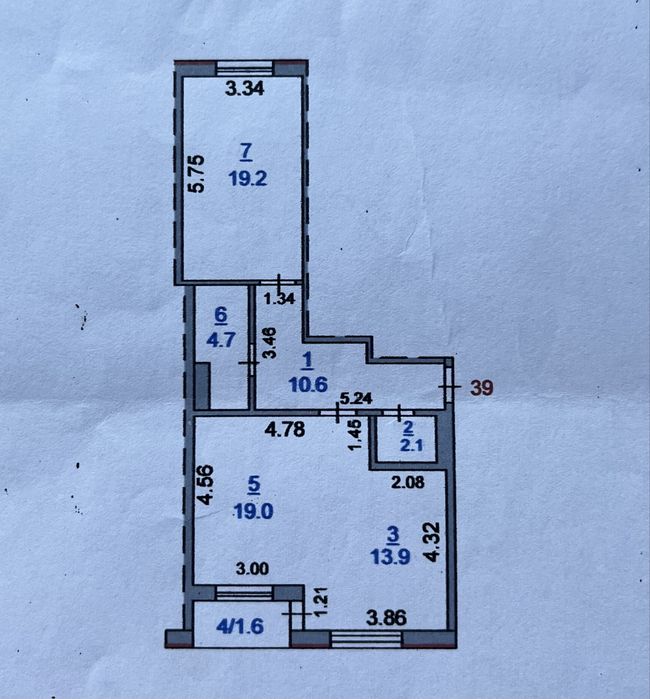 Продам квартиру 2-х мкр Наурыз