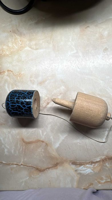 KROM Kendama + Knight Kendama Pill Rasta + TAKO Pill Crackle