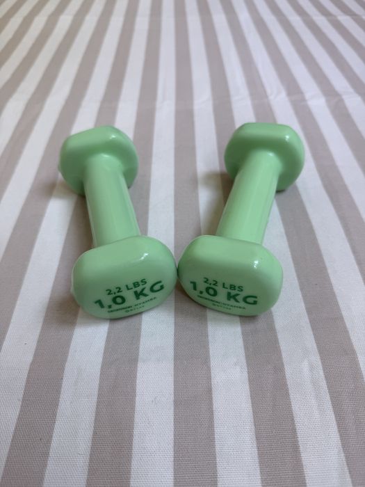 Set gantere 1,2,3 kg