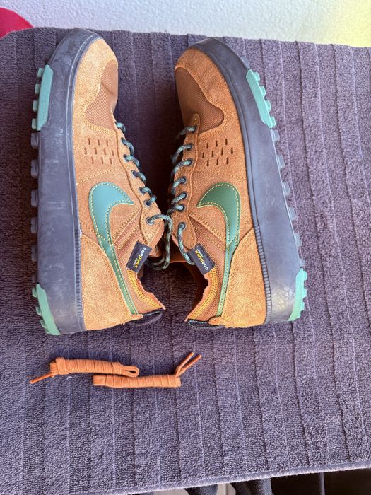 Nike C1TY Premium CORDURA maro-verde (Beef & Broccoli) – stare foarte bună + șireturi extra