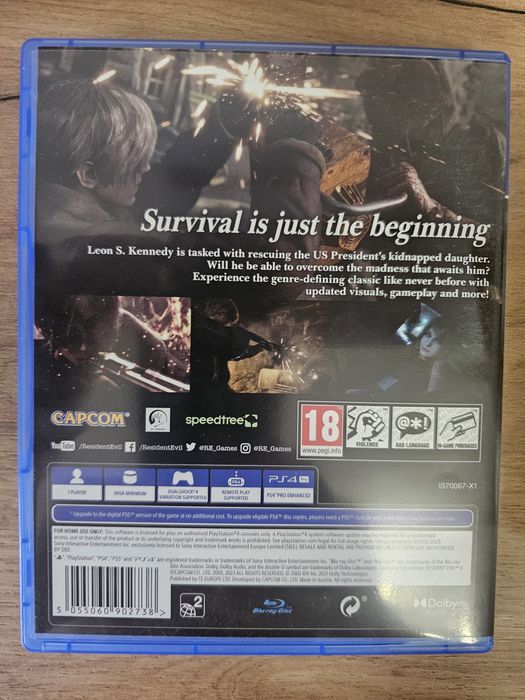 Resident Evil 4 Remake PS4 RUS