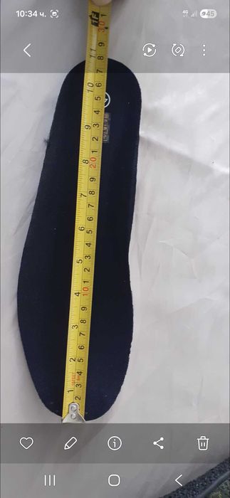 ОБУВКА -маратонка става  за вода №43