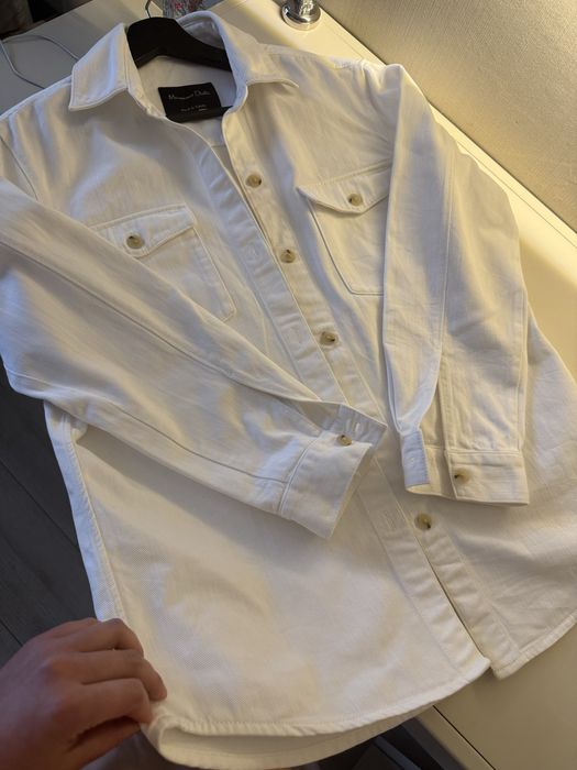 Джинсовая рубашка Massimo Dutti