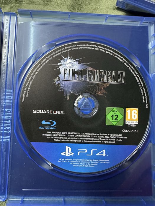 Final Fantasy XV PS4 Day one edition