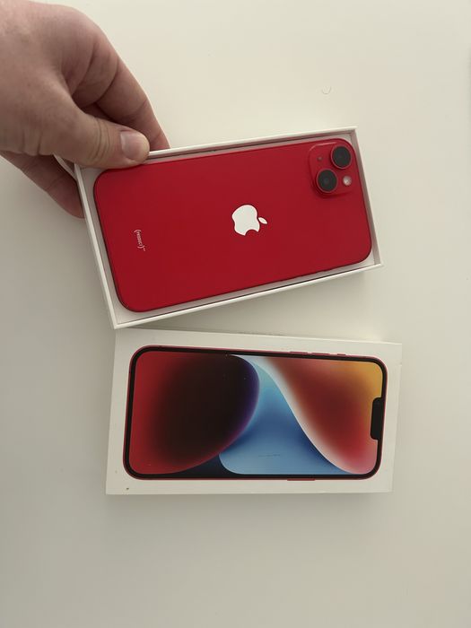 iPhone 14 Plus rosu ca NOU