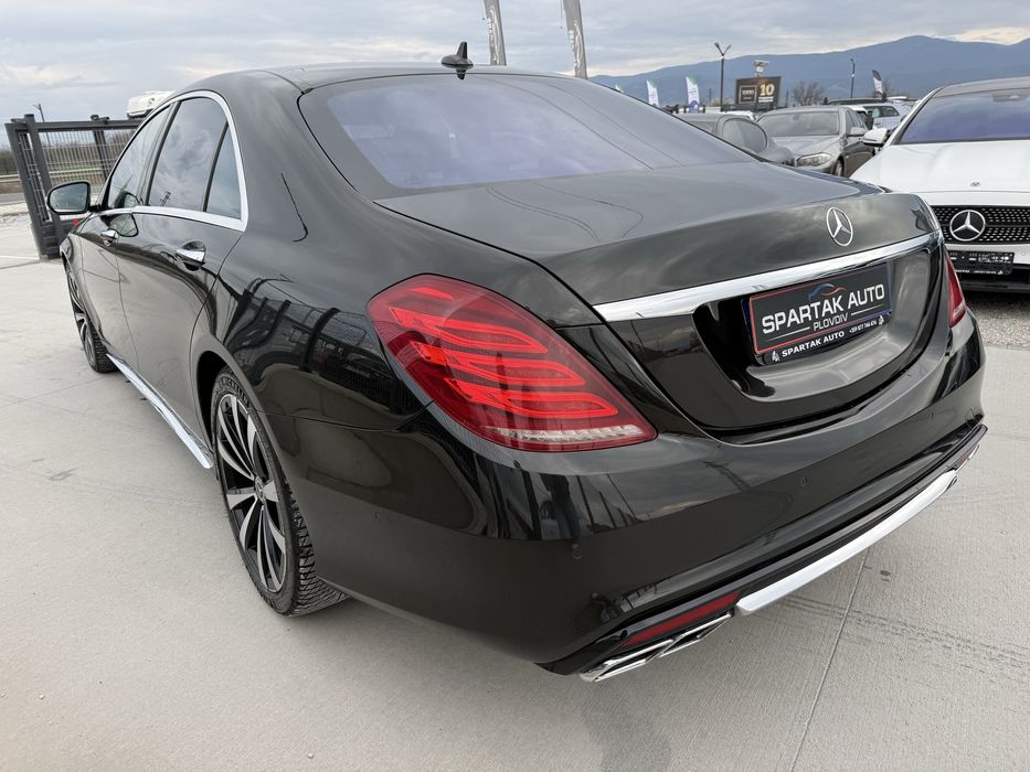 Mercedes-Benz S 500 L* 2016г* 6.3AMG* 207.000KM* Сервизна История* FUL