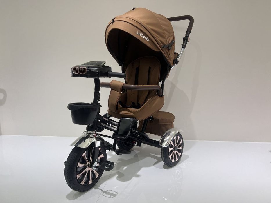 Велосипед- коляска трансформер спинка откидывается