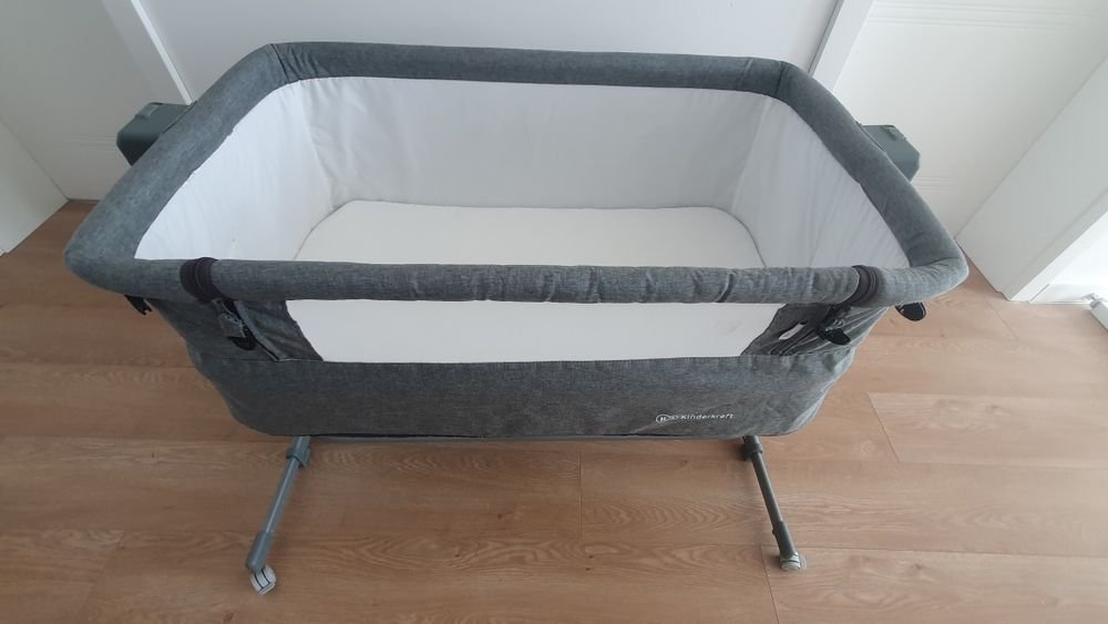 Pătuț co-sleeper Kinderkraft NESTE UP – stare perfectă