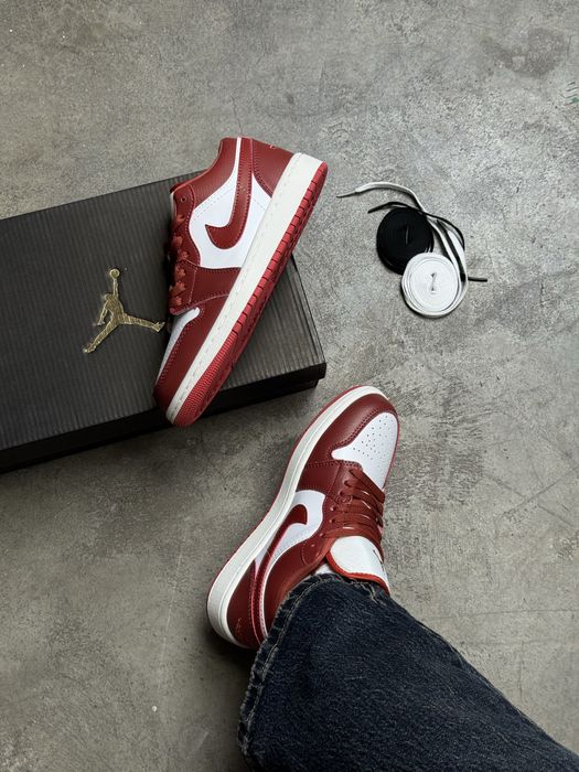 Air Jordan 1 Low GymRed/White