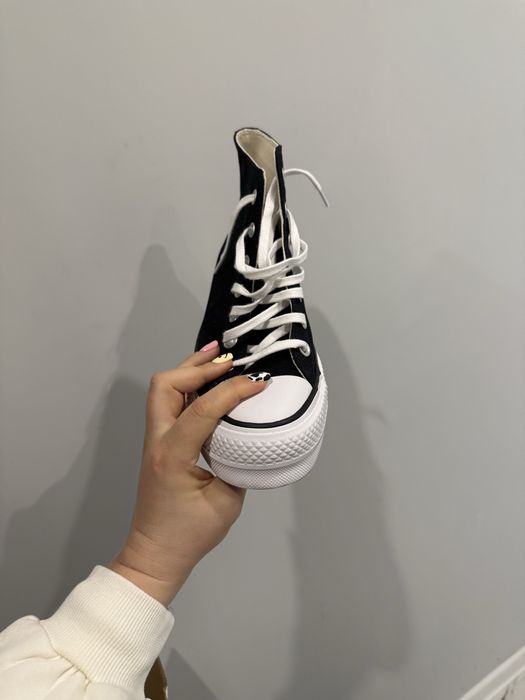 Converse Кецове Chuck Taylor All Star Lift Ні, Черен ЧИСТО НОВИ 39.5