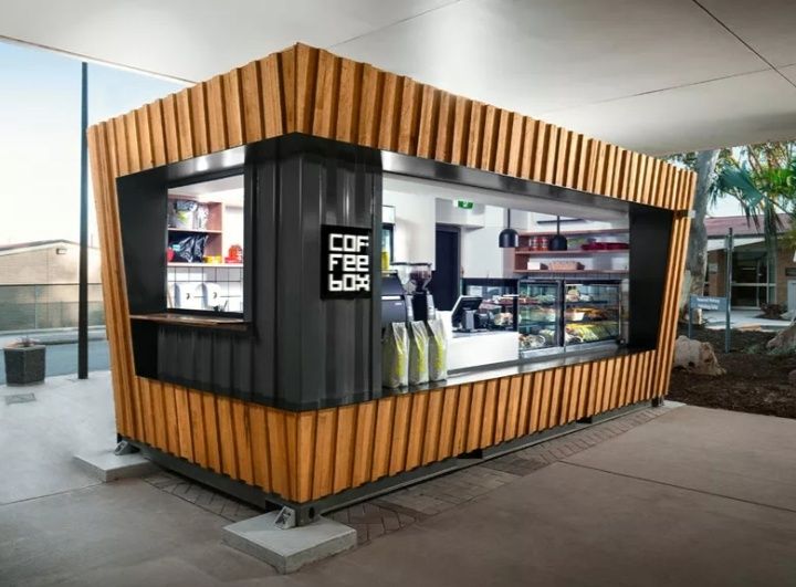 Киоск для быстрого питания | Торговый павильон | Производство